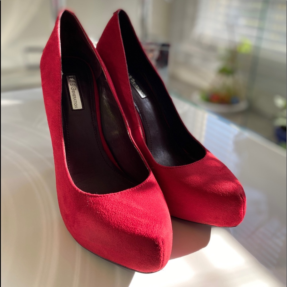 High heel shoes